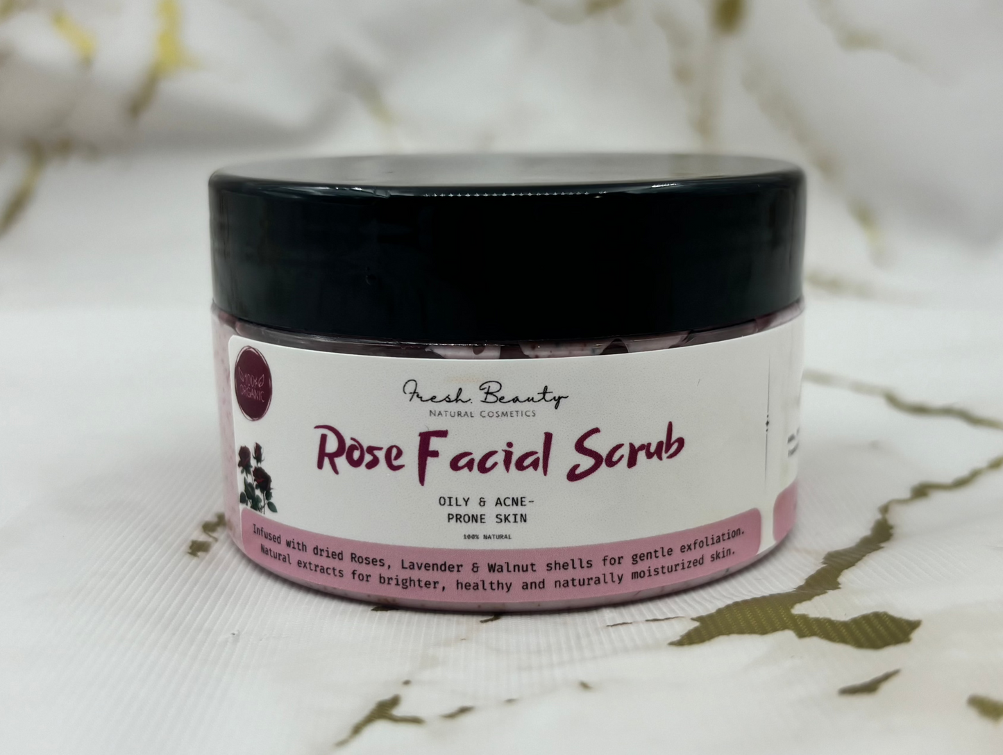 Rose Facial Scrub